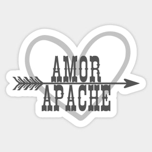 Amor Apache Sticker